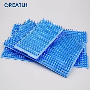 GREATLH Silicone mats ion silicone mat dental instrument for sterilization tray case
