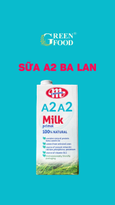 Combo 4 Hộp Sữa Tươi Mlekovita A2A2 Nguyên Kem Cao Cấp - Hộp 1L nhập khẩu Ba Lan Độ Béo Cao 3.8 Dễ Tiêu Hóa Giàu Đạm và Canxi