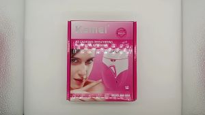 Kemei KM-189A Epilator Shaver For Woman Vagina Rechargeable Pubic Hair Removal Bikini Original Razor Shaving Trimmer