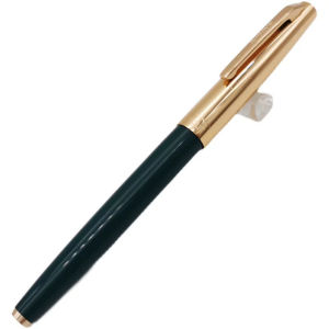 Hero | HERO 331 Vintage Iridium Fountain Pen 90s Export Edition Yellow Nib Brass Pen Smooth Writing Office Pen