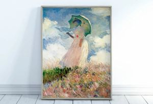 Monet Abstract Landscape Art Canvas Prints Painting Wall Art Famous Monet Posters Home Decoration Living Room Bedroom Decor Gift