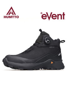 Hantou Mens Outdoor Waterproof Hiking Shoes Casual Sports Climbing Mountaineering Shoes Black Training Shoes for Autumn