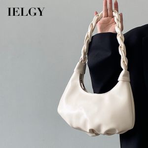 IELGY Ladies White Underarm Bag: Versatile & Stylish