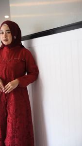 Gamis Kondangan JUMBO Bahan Katun Toyobo SABRINA Maxi Dress Gamis Pesta LD 120 130 140 cm