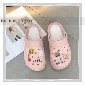 LHSunshine ใหม่ล่าสุด รองเท้าแตะแบบสวมแฟชั่นผู้หญิง สีสวยงานน่ารักๆ สีทูโทนสดใส น้ำหนักเบา สวมใส่สบาย ดูแลรักษาง่าย รุ่นนี้สวยมาก ใครสายหวาน ต้องมีแล้วมั้ยย