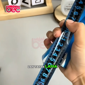 [BEC] Meteran Karet 5 Meter | Meteran Tukang | Measuring Tape | Meteran Alat Ukur Kain Meteran Mini Meteran Multifungsi
