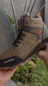 Sepatu Hiking Tracking Pria Dewasa Outdoor Gunung Waterproof Terbaru Murah G 01