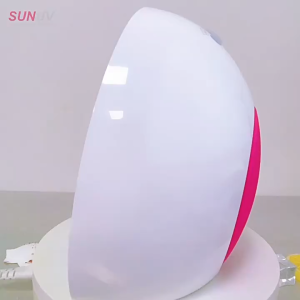 Sydneywind- SUNUV Sun2C โคมไฟอบเล็บเจล กำลังไฟ 48 วัตต์ เครื่องเป่าเจลขัดเงาเล็บโคมไฟทำเล็บมือเล็บเท้าเครื่องเป่าเจลเล็บโคมไฟ LED