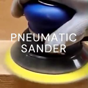 5 Inch Air Sander Car Polisher Pneumatic Palm Sander Buffer Polishing Machine Mesin Polish Kereta
