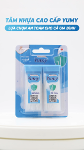 [Combo 3] Tăm xương cá xỉa răng nha khoa YUMY 140 chiếc/2 vỉ hộp nhật size Z tiện lợi (TN11-125)
