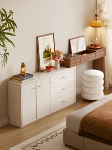 ZUNTONGGE | Retro Style Multifunctional Drawer Dressing Table 30cm
