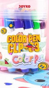 Pulpen Pena Warna Joyko CLP - 63 12 WARNA & 24 warna Color Pen JOYKO