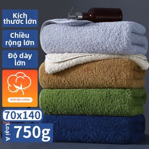Khăn Tắm Bông Dài Sợi 100% Đặc Biệt Dày