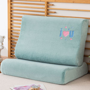 Kiss Dear | Coral Fleece Latex Pillowcase 40x60cm