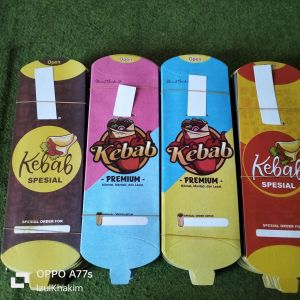 100 pcs Kemasan KEBAB