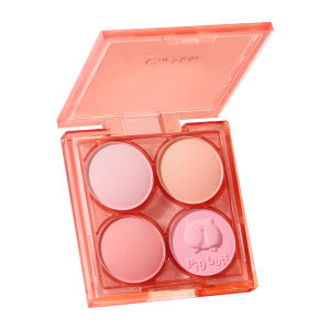 CARMELA | Matte Four-color Blusher Compact Highlighter