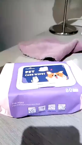 FYBEE Pet Wipes Dog Cat Multifunctional Cleaning Grooming Wet Tissues Pets Wet Towel Pet Supplies