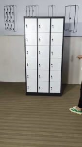 JERSEY C15TS Beige Locker Cabinet 15 Doors