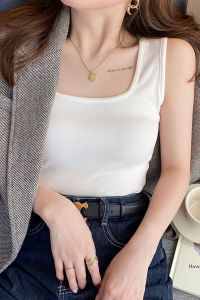 สีขาว น้ําแข็ง ผ้าไหม ถัก เสื้อกั๊ก ผู้หญิง ชุดสูท เสื้อผ้าตัวใน สีดำ มีสไตล์ เสื้อท่อนบน ผู้ชมขนาดเล็ก สวมใส่กลางแจ้ง เดินทาง สีบริสุทธิ์ สไตล์สั้น