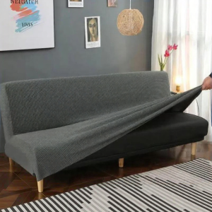 Bọc Sofa Đầy Đủ Bao Phủ Dày Dễ Lắp Cho Sofa Gập Không Tay Cầm