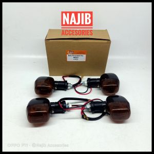 LAMPU SEIN NINJA NON LED BOHLAM BERKUALITAS RITING NINJA SEPASANG SET KANAN KIRI