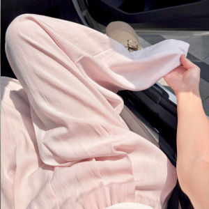 YISOF | Pink Linen Thin Summer Loose Culottes