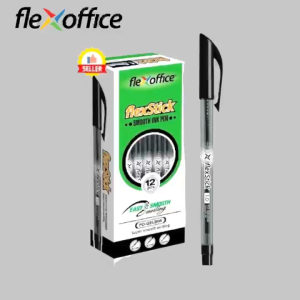 BINLU 12pcs FlexStick Ballpen 0.7 - Ballpen Flexstick Smooth Ink Essential School Supplies & Flex Office Ballpen for School/Office Writing Needs - 12pcs Ballpen - Flexstick Ballpen 0 7 - Flex Office Ballpen - Flexi Office Ballpen