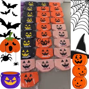 SOBY PH - Personalized Halloween Trick or Treat Bag Trick or Treat Bag Halloween Portable Candy Bag