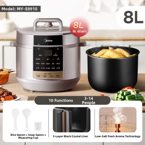 Midea | Multifunctional Smart Electric Pressure Cooker 8L