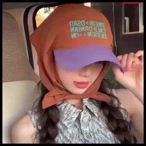 Bandana Embroidery Baseball Cap Self-Tie Headwrap Skull Cap Brim Visor Head Scarf Hat Nice Gift For Female Friends Sisters