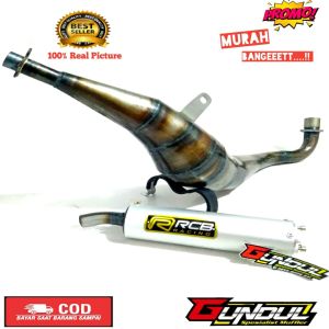 knalpot racing Rcb fizr force1 yamaha f1zr model BM power suara nyaring garing tenaga maksimal pnp
