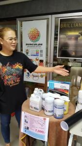 ชุดทดลองสกรีน (สีและอุปกรณ์สมุดร้าน) ราคาย่อมเยาว์ สำหรับมือใหม่หัดสกรีน (ไม่รวมโต๊ะสกรีน)