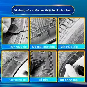 MONLEYTA | Keo dán lốp xe hơi Đức Keo dán lốp xe tải Keo dán lốp bằng cao su Keo dán vết rách Keo dán lốp chuyên dụng Keo dán lốp mềm