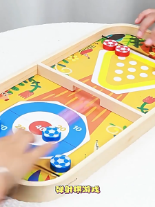 Đồ Chơi Bàn Cờ Gỗ Đa Năng 5 Trong 1 – Cờ Giao Thông Rắn & Thang bắɴ Điểm Bowling Cờ Búng