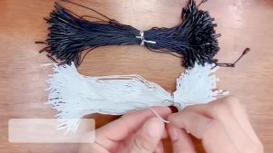 1000pcs Clothes Hang Tag String Plastic Hang Tag Snap Lock Pin For Clothing Tag Fasteners