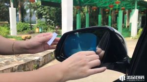 Bộ 4 miếng dán chống nước gương ô tô