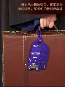 Magic EnPowered Harry Potter Silicone Bus Tag Keychain Access Card Holder Storage Organizer Anime Cartoon Collectible