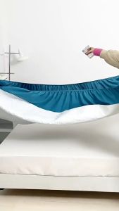 Camping mattress cover 100% waterproof double queen king size mattress waterproof protect