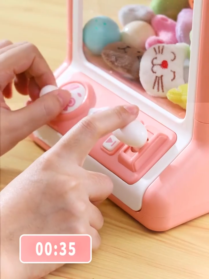 Mini Claw Machine Arcade Game Doll Grabber Toy Fun Gift for Children