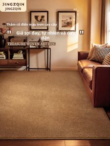 JINGZHIQIN | Vintage Style Sisal-like Anti-dirty Machine Washable Carpet