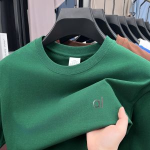 Design Quality Mens T-Shirt O-Neck Letter Print Short Sleeve 100Cotton Half Sleeve Summer Sport Casual Trend Breathable Menwear