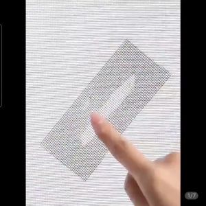 Lakban Penambal Lubang Kawat Nyamuk -Lakban Tape Penambal Kawat Nyamuk