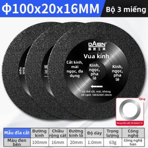 DAIENGONGJU | Đĩa Cắt Gốm Crystal Cho Máy Mài Góc Không Bị Mẻ