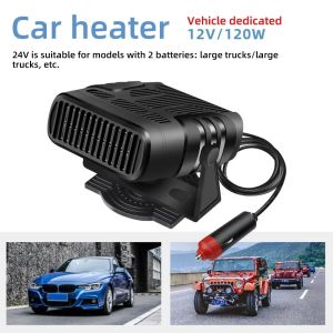 Fast Demister Anti Fog Heater Portable Dual Mode Car Fan Cooler Heater Winter All Season Windshield Fog Remover Vehicle