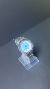 GRAND EAGLE นาฬิกาผู้ชาย แบรนด์แท้ กันน้ำ 100% สาย สแตนเลส พรายน้ำเต็มจอ ขนาด 42 มม