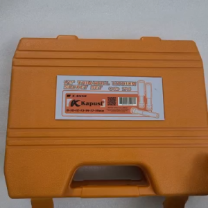 Bộ đầu tuýp KAPUSI 7PC 1/2 ĐEN DÀI  128mm( 8101213141719)_K6558