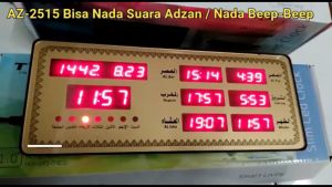 Sonifer Jam Adzan Jadwal Sholat Otomatis Suara Azan & Beep Beep FREE CUSTOM NAMA