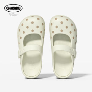chikoku | Bow Detailed Supportive Anti-slip Thick-soled Mary Janes