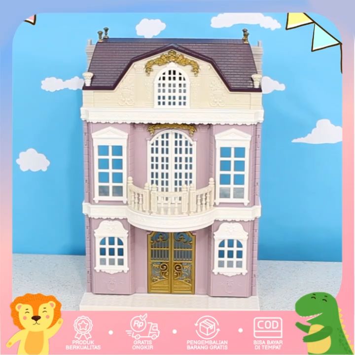 Sylvanian Families Elegant Town Manor Mainan Untuk Usia Tahun Ke