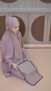 Mukena Dewasa Santorini Silk 3in1 Lasercut Seires